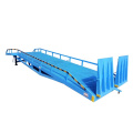 2020 CE 6-15 Tons Hydraulic Container Loading Platform Yard Ramp For Forklift